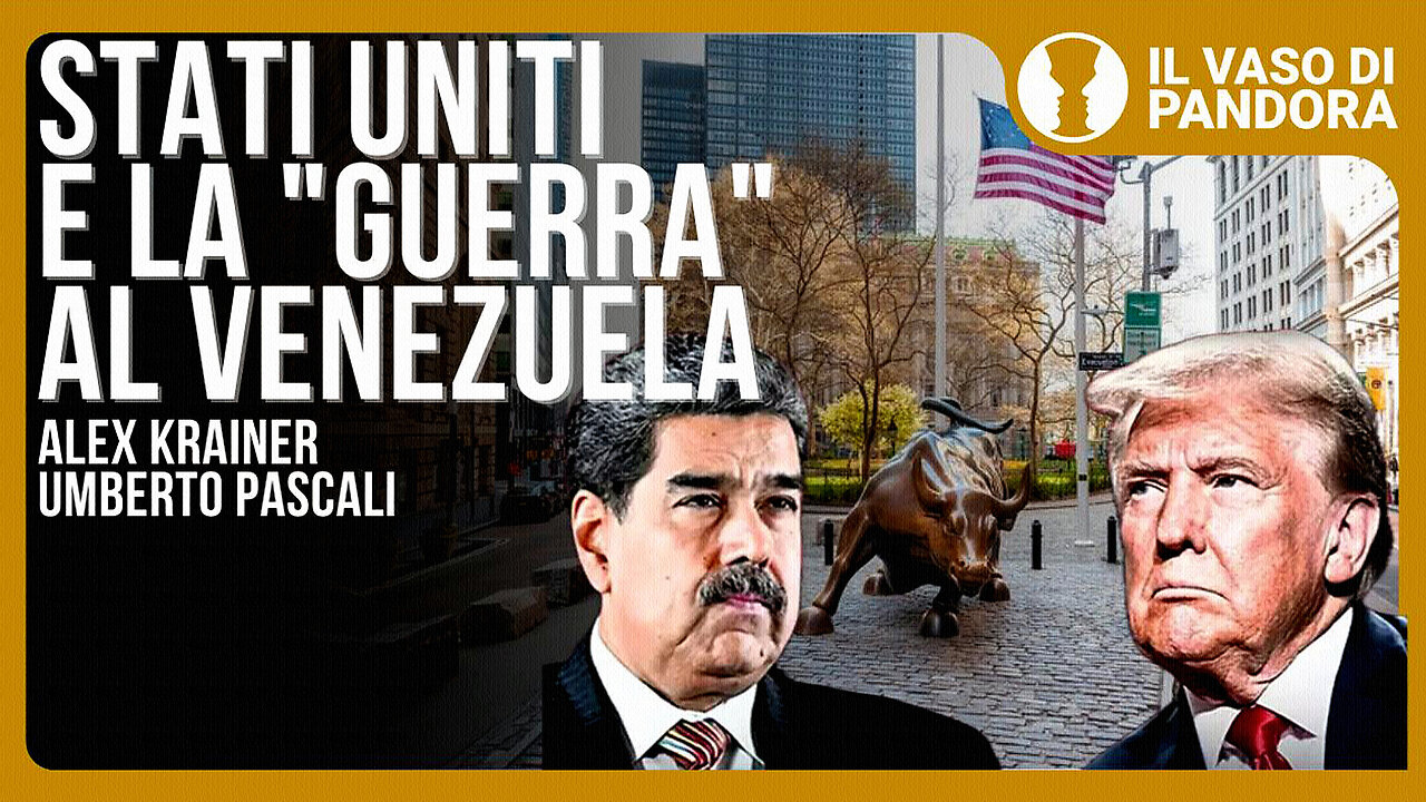 🛑“GLI STATI UNITI E LA GUERRA AL VENEZUELA! ⭐TULSI GABBARD:⭐LA STRATEGIA USA DEI CAMBI DI REGIME È FINITA!!” =con Alex KRAINER e Umberto PASCALI=