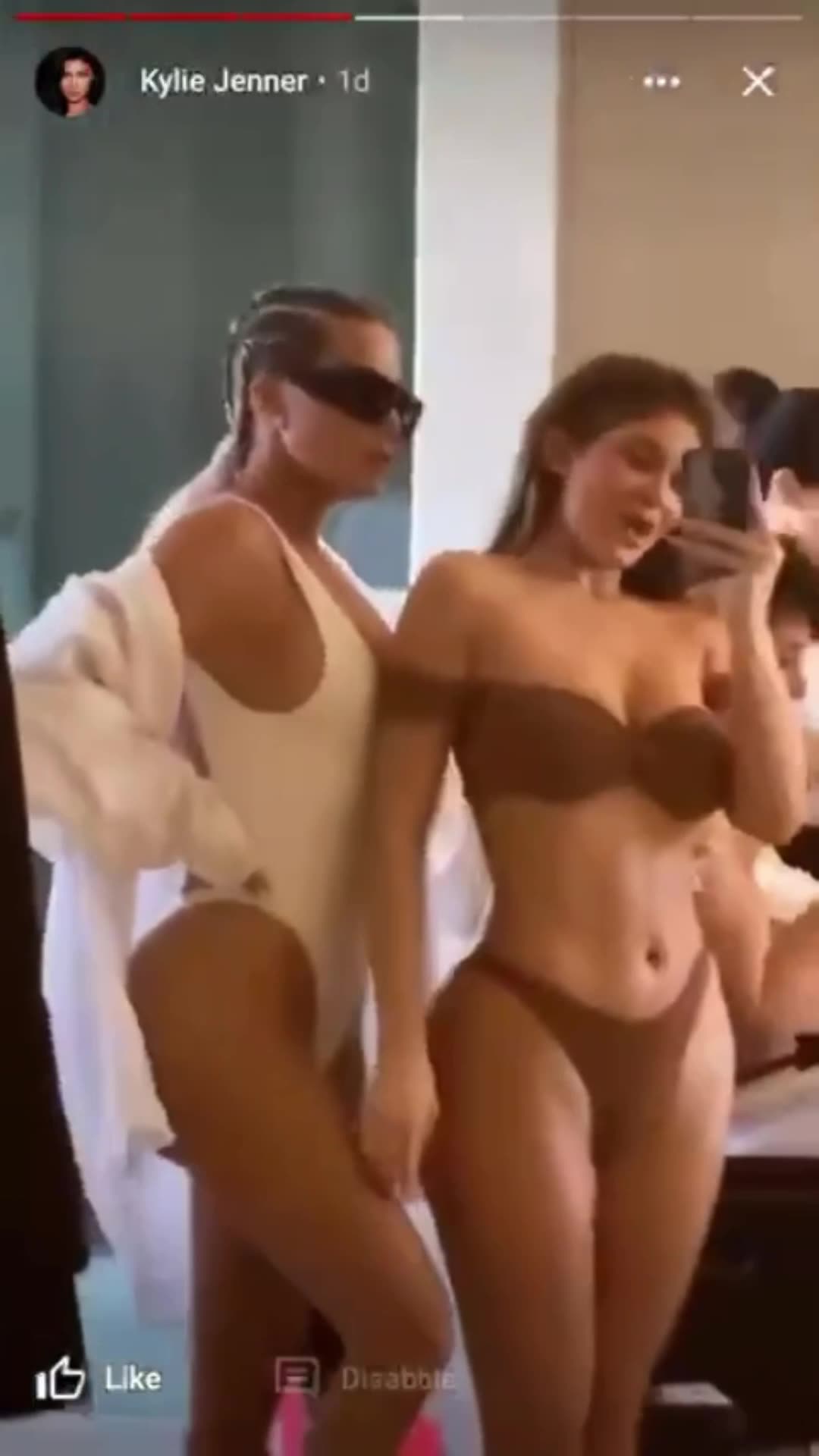 Kylie Jenner Spanks Khloe Kardashians Booty