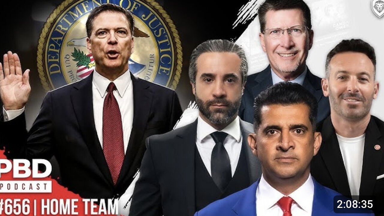 Comey Indicted, Trumps Kimmel Lawsuit & Charlie Kirk Assassination Theories | PBD Podcast