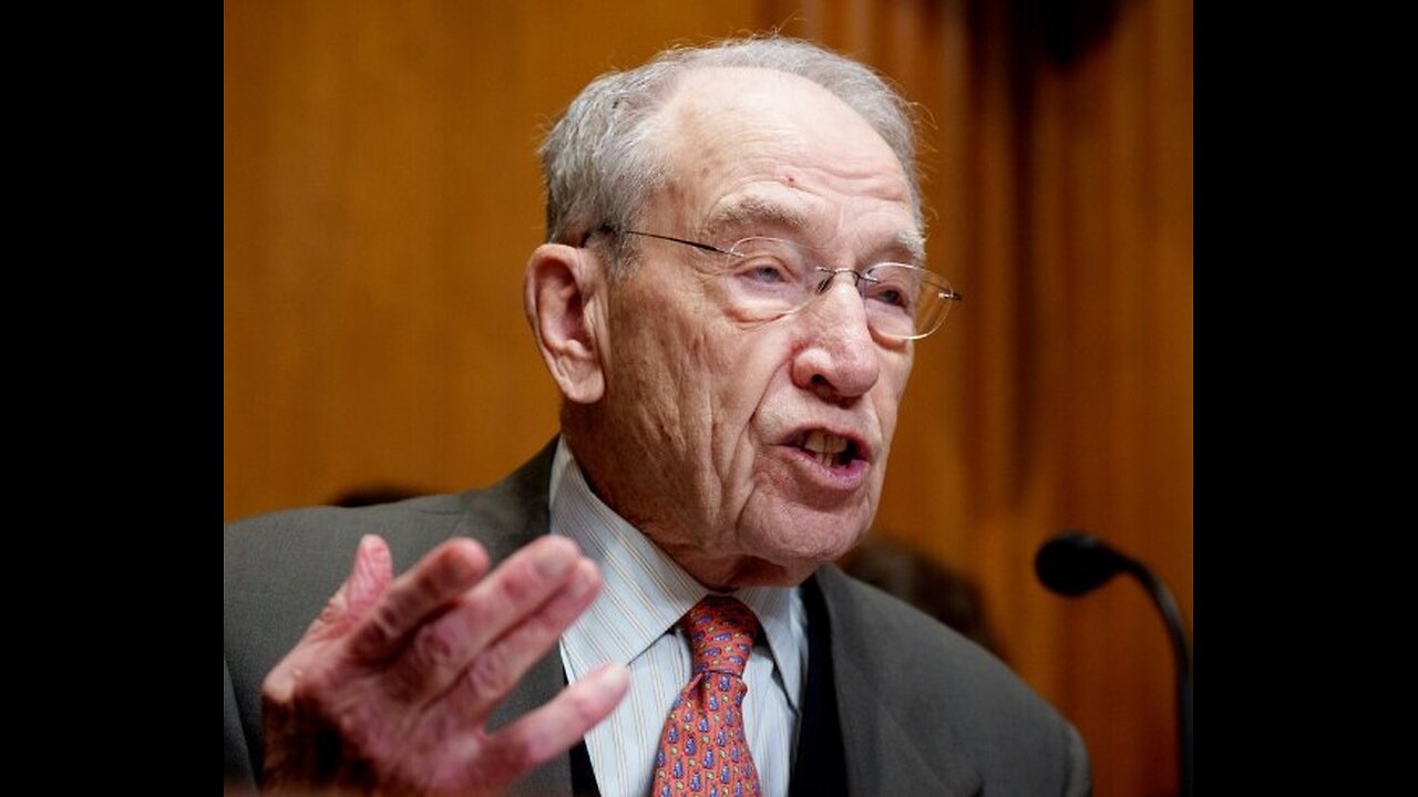 Sen. Grassley Garland, Wray OKd Arctic Frost Probe