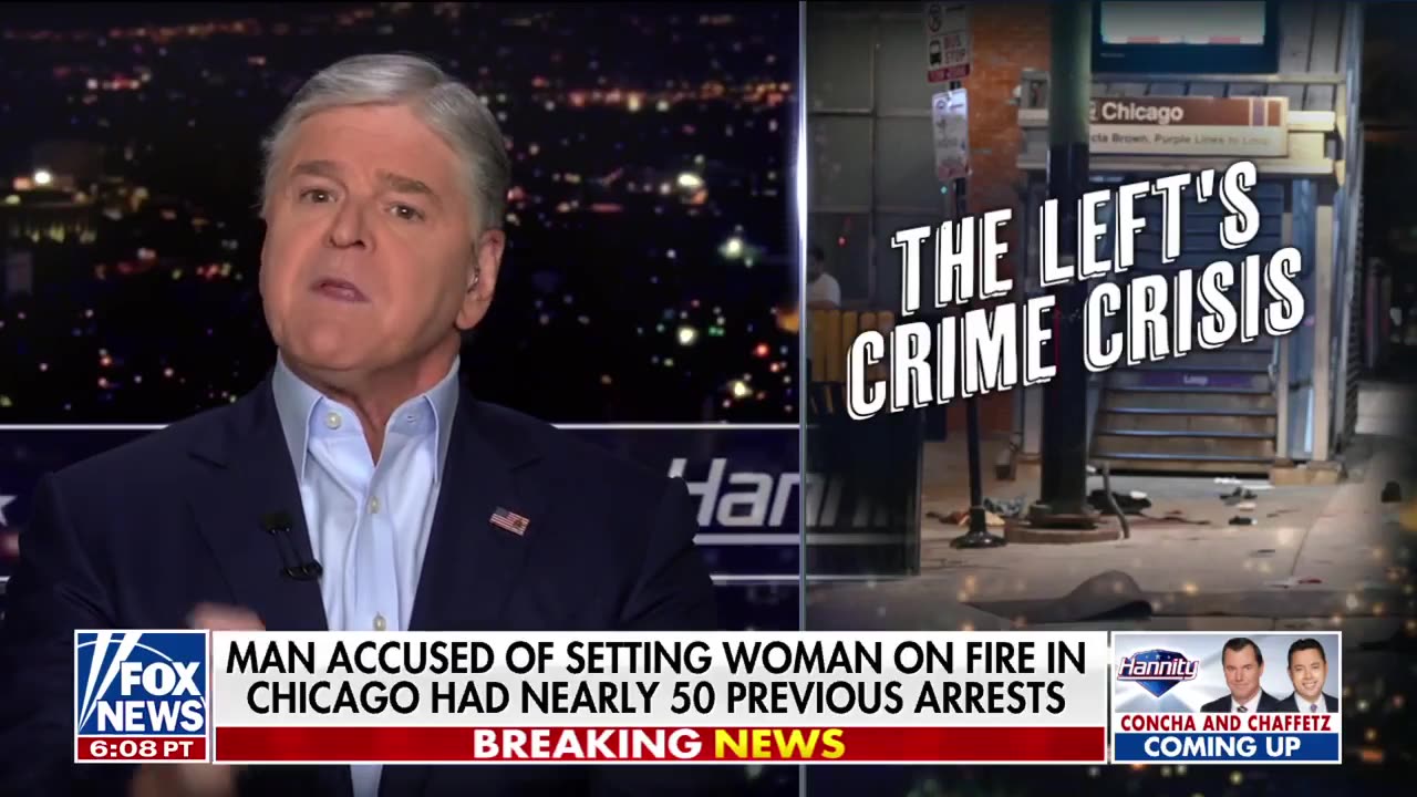HANNITY MONOLOGUE: Chicago Mayor Brandon Johnson is Lying About His Citys Crime