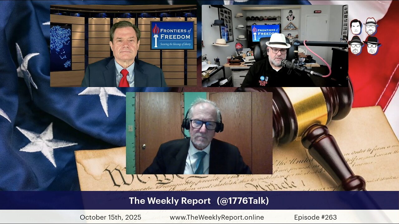 The Frontiers of Freedom Weekly Report - October 15, 2025