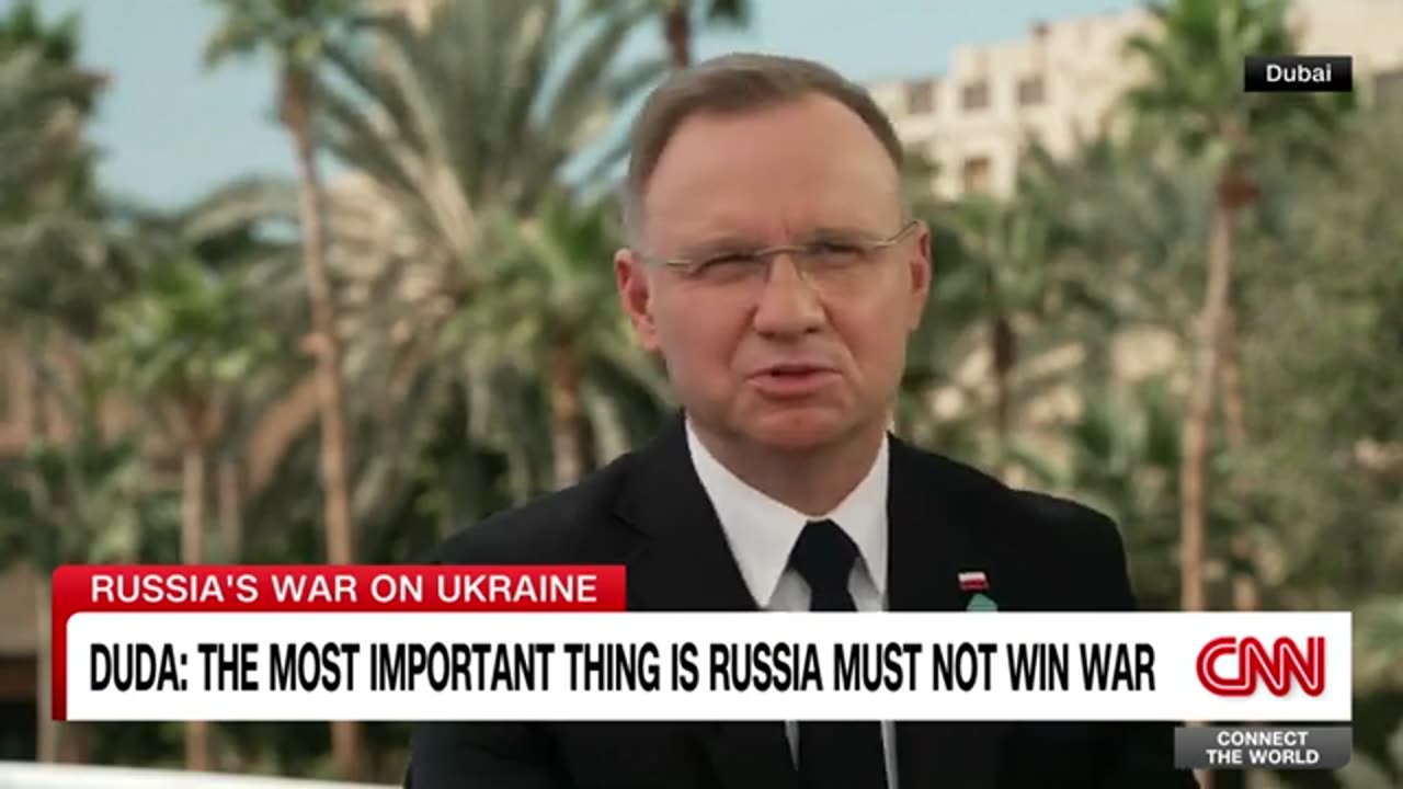 Polands president reacts to Trumps claim Ukraine may be Russian someday