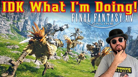 Talking News W/ Fused & Crew And FFXIV First Time, I Don't Know What I'm Doing! | Final Fantasy