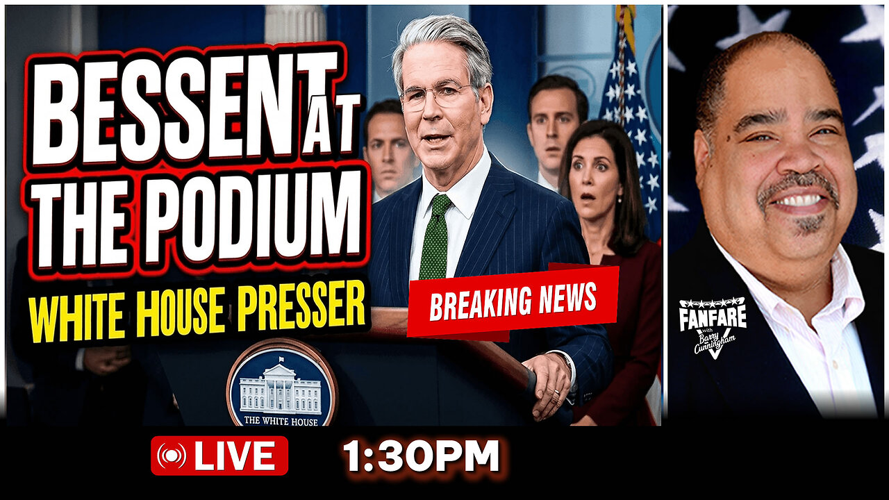Treasury Secretary Scott Bessent Hosts White House Press Conference |And More News!