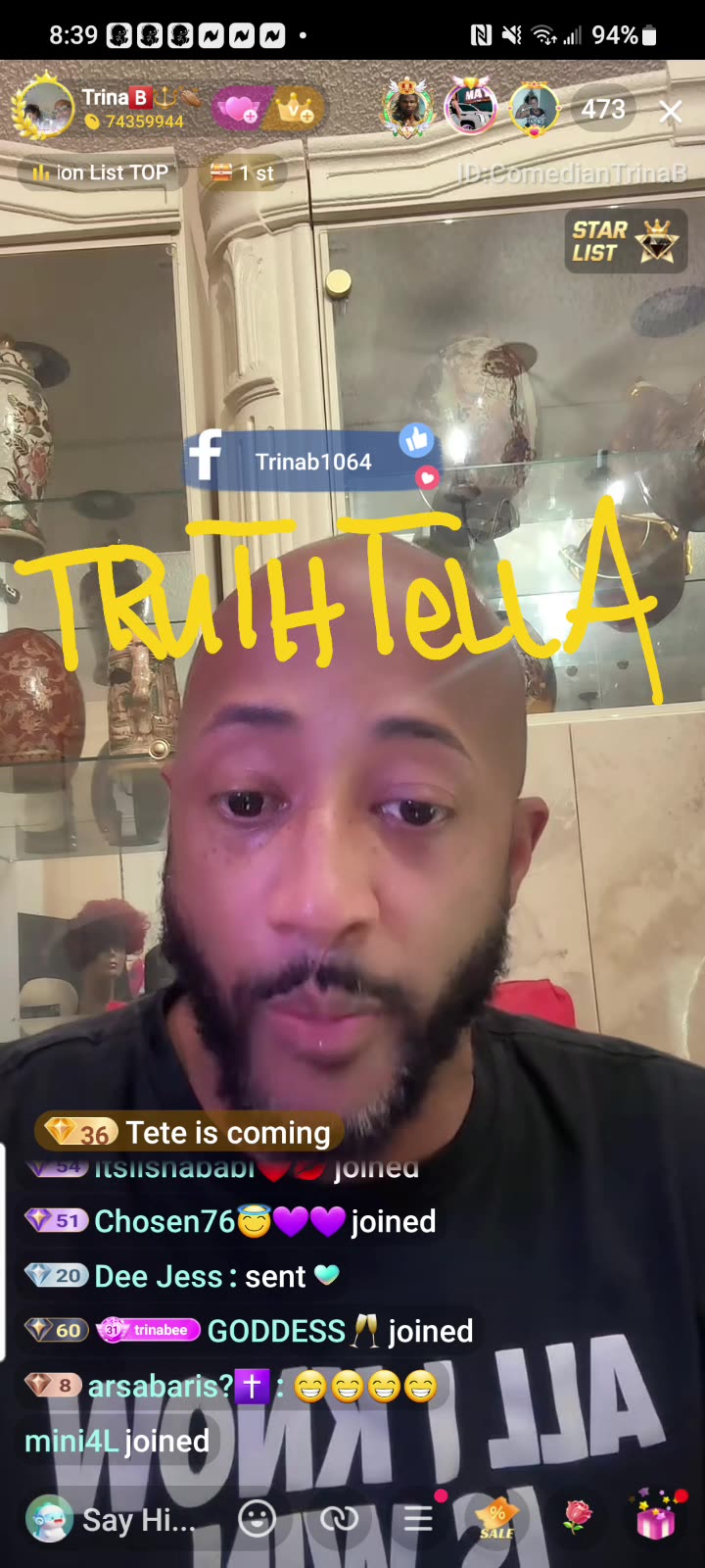 TRINA B PISSED QUEEN TOMIKAY & PETTY BANKS TALKING ABOUT HIM SENDS THE QUEEN A WARNING