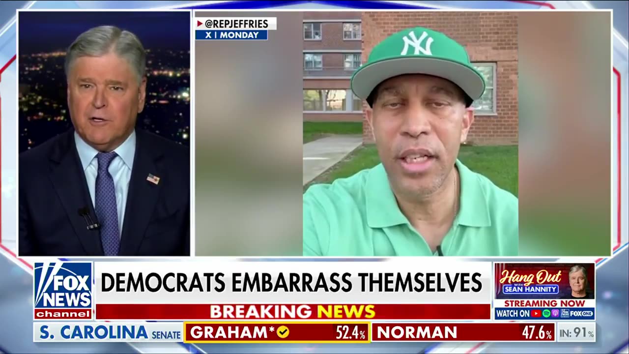 HANNITY MONOLOGUE: Political rot takes over the Democratic Party thumbnail