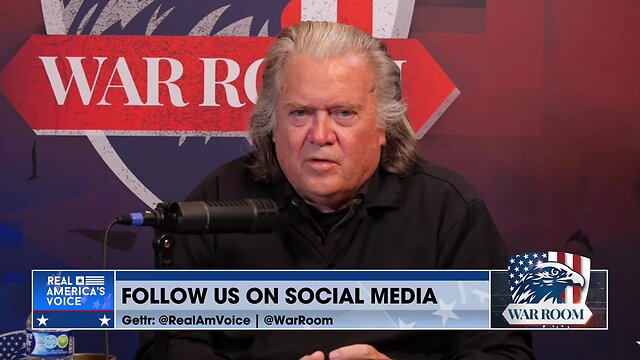 BANNON: The Tech Oligarchs Don’t Have The Back Of This Republic. The American People Are no Longer Going To Sit On The Sidelines! WE’RE GOING TO BE DE