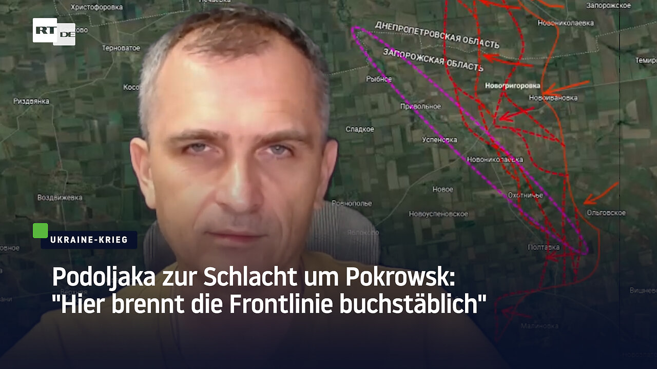 Podoljaka zur Schlacht um Pokrowsk: Hier brennt die Frontlinie buchstäblich