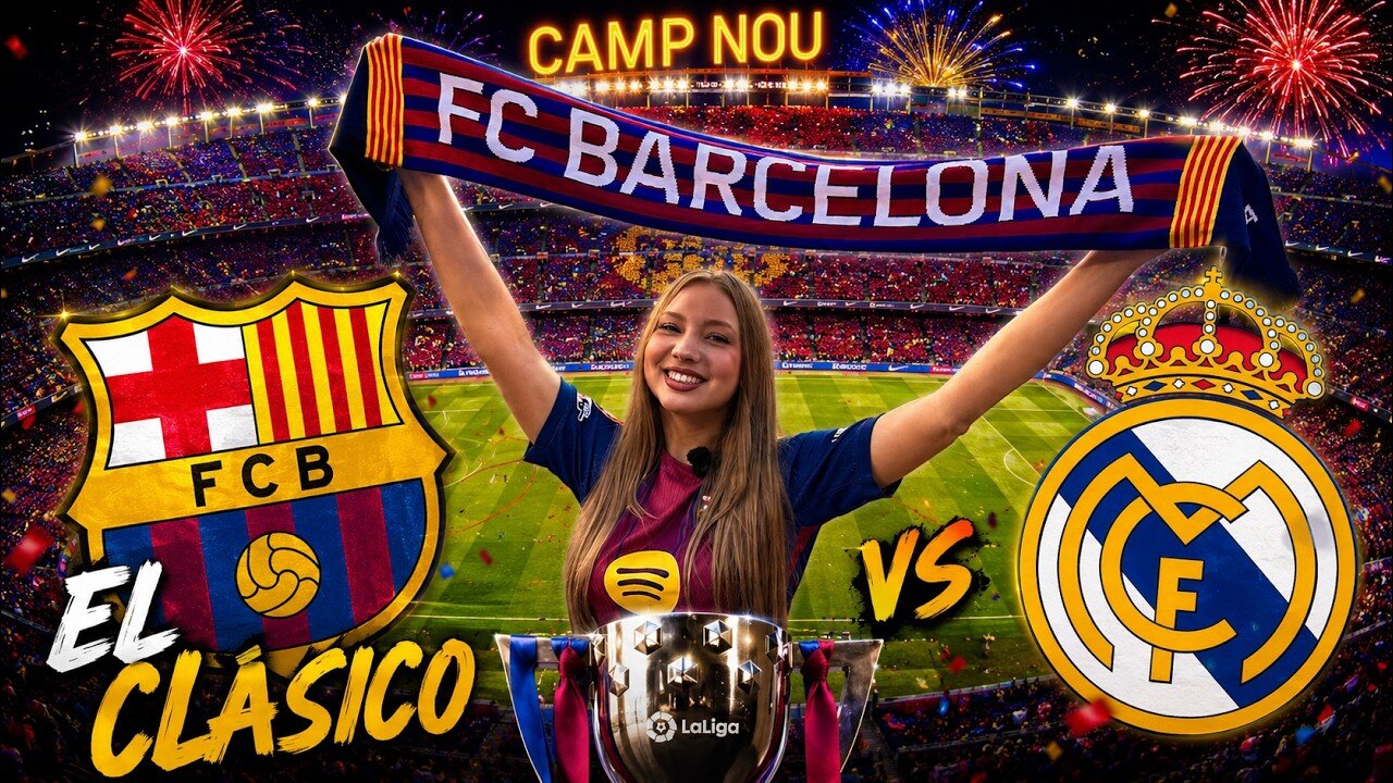 BARCELONA REAL MADRID VLOG