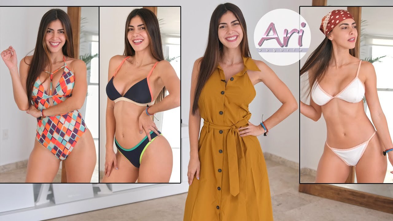 Cupshe Bikini Try-On Haul & Affordable Swimwear Review | Ari Dugarte | KYZ HUB