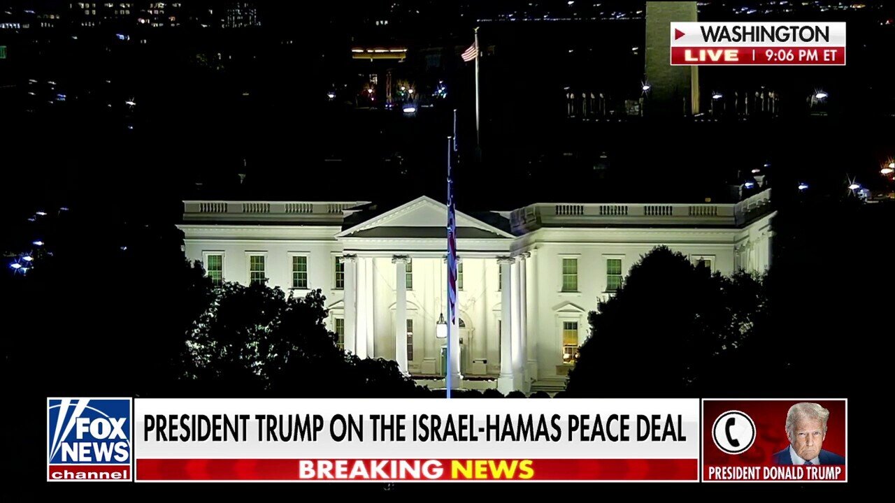 Trump: The Whole World Came Together For Israel-Hamas Peace Deal