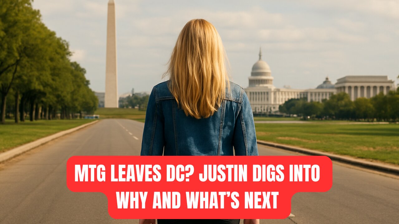 MTG Leaves DC? Justin Digs Into WHY and Whats Next?