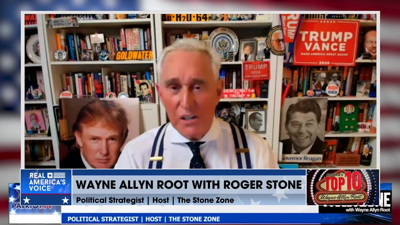 Americas Top 10 for 10/4/25 - Segment 3 - Interview With Roger Stone