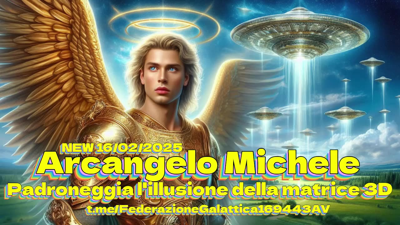 NEW 16/02/2025 Arcangelo Michele: padroneggia lillusione della matrice 3D.