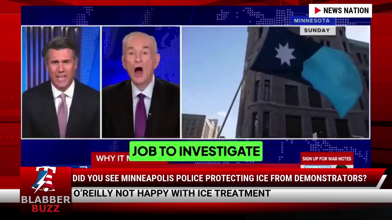 O’Reilly: Did You See Minneapolis Police Protecting ICE From Demonstrators?