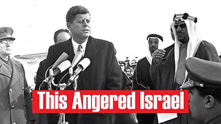 What JFK Said About Palestinian Refugees - The Speech That Enraged Israel (Video)