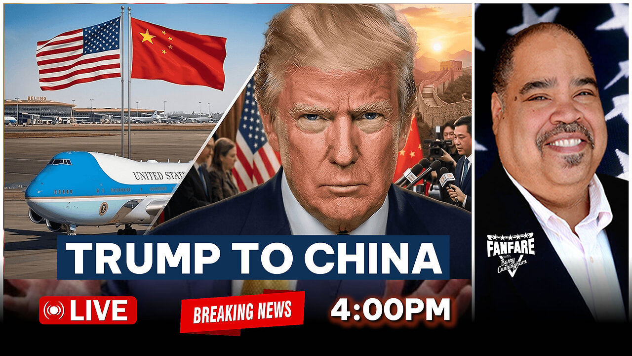 BREAKING: President Trump Departs For China! And More News!