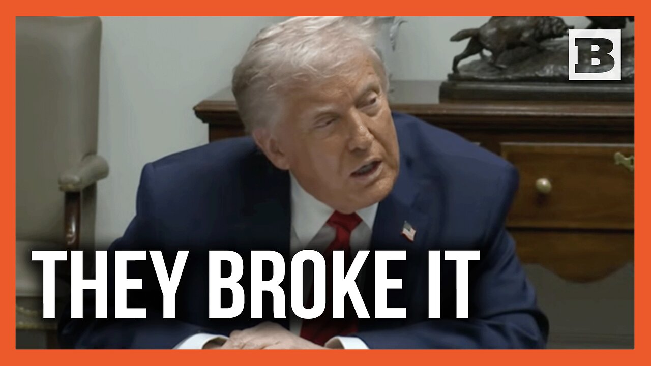 They Caused It! Trump Explains Why He Refers to Affordability Crisis as Democratic Hoax