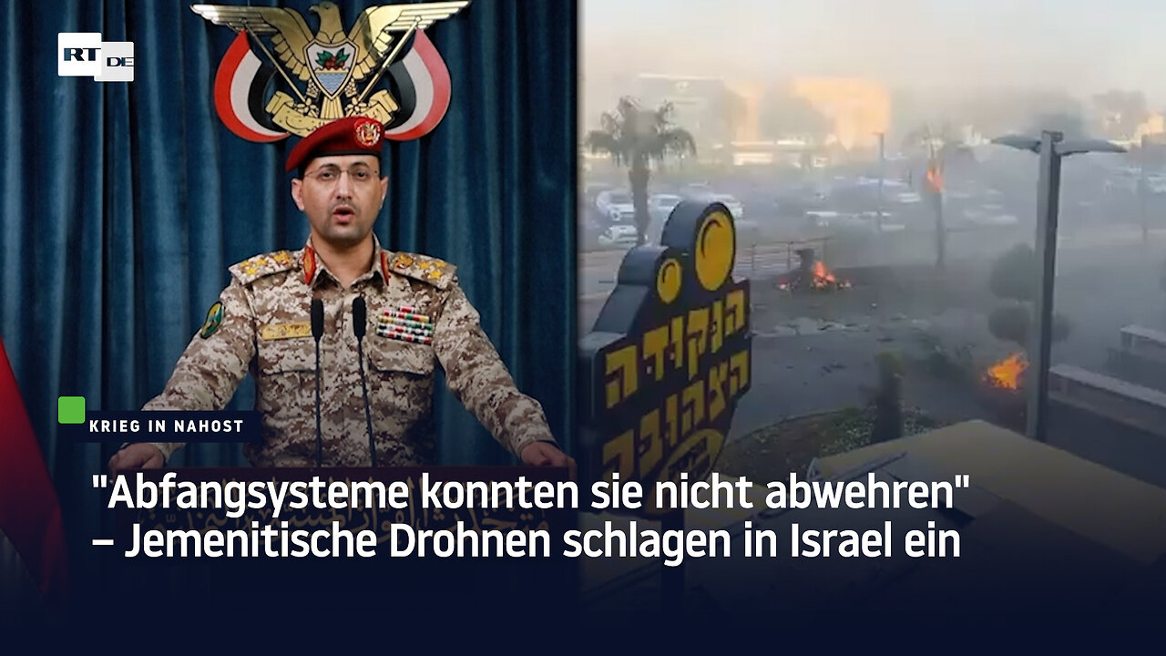 Abfangsysteme konnten sie nicht abwehren – Jemenitische Drohnen schlagen in Israel ein