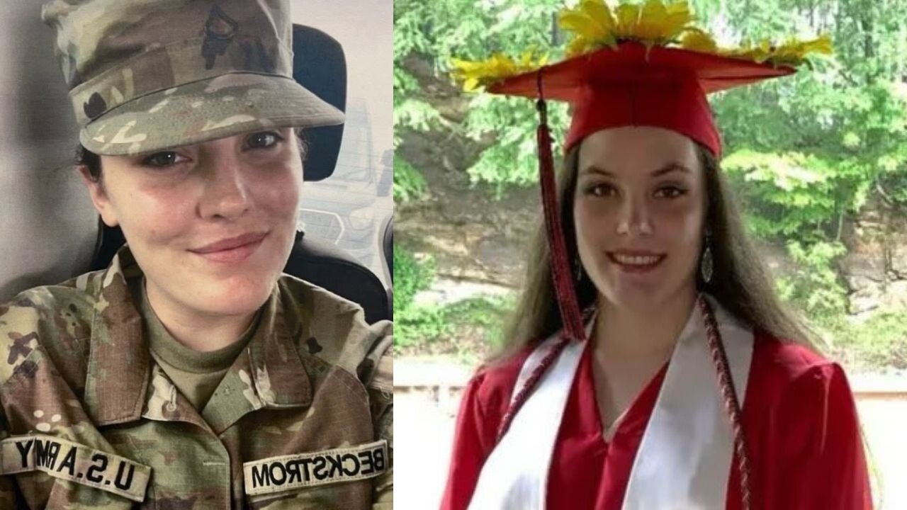Shes Looking Down At Us Right Now. Trump Announces That Guardsmen Sarah Beckstrom Has Died