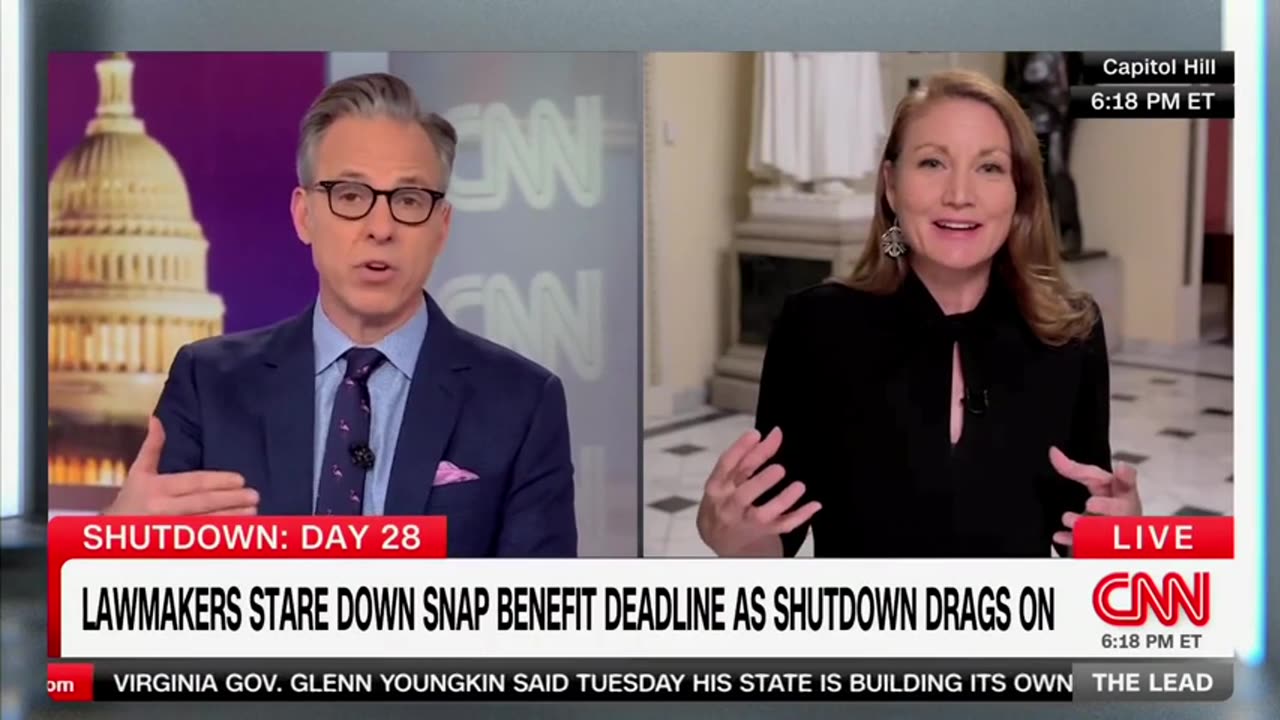 CNN’s Tapper Calls Out Rep Stansbury: Dems Are The Ones Who Closed Gov’t