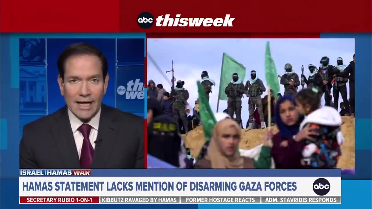 Rubio Breaks Down Which Part of Hamas Deal Will Be A Tough Piece