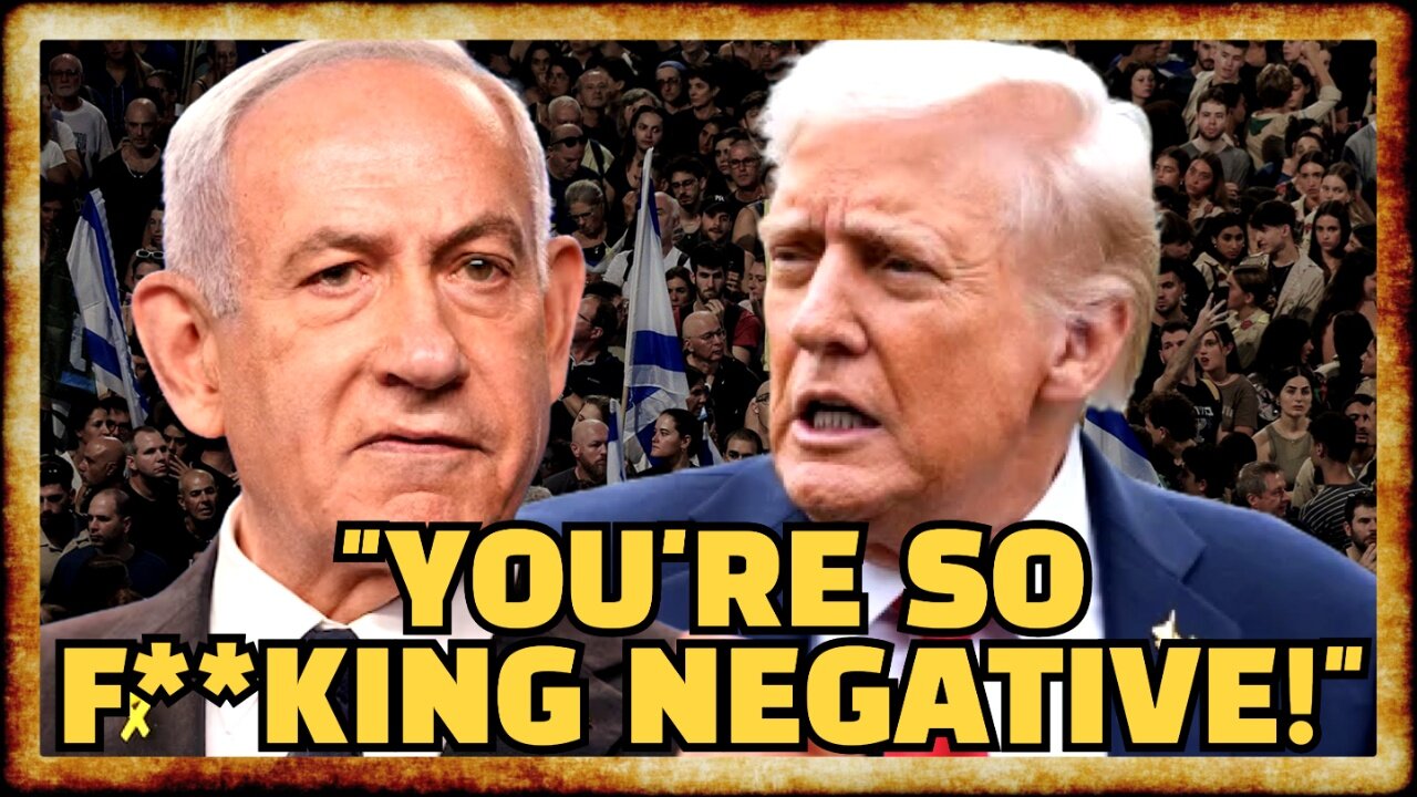 Trump LASHES OUT at Bibi as TENSIONS MOUNT Over Peace Plan