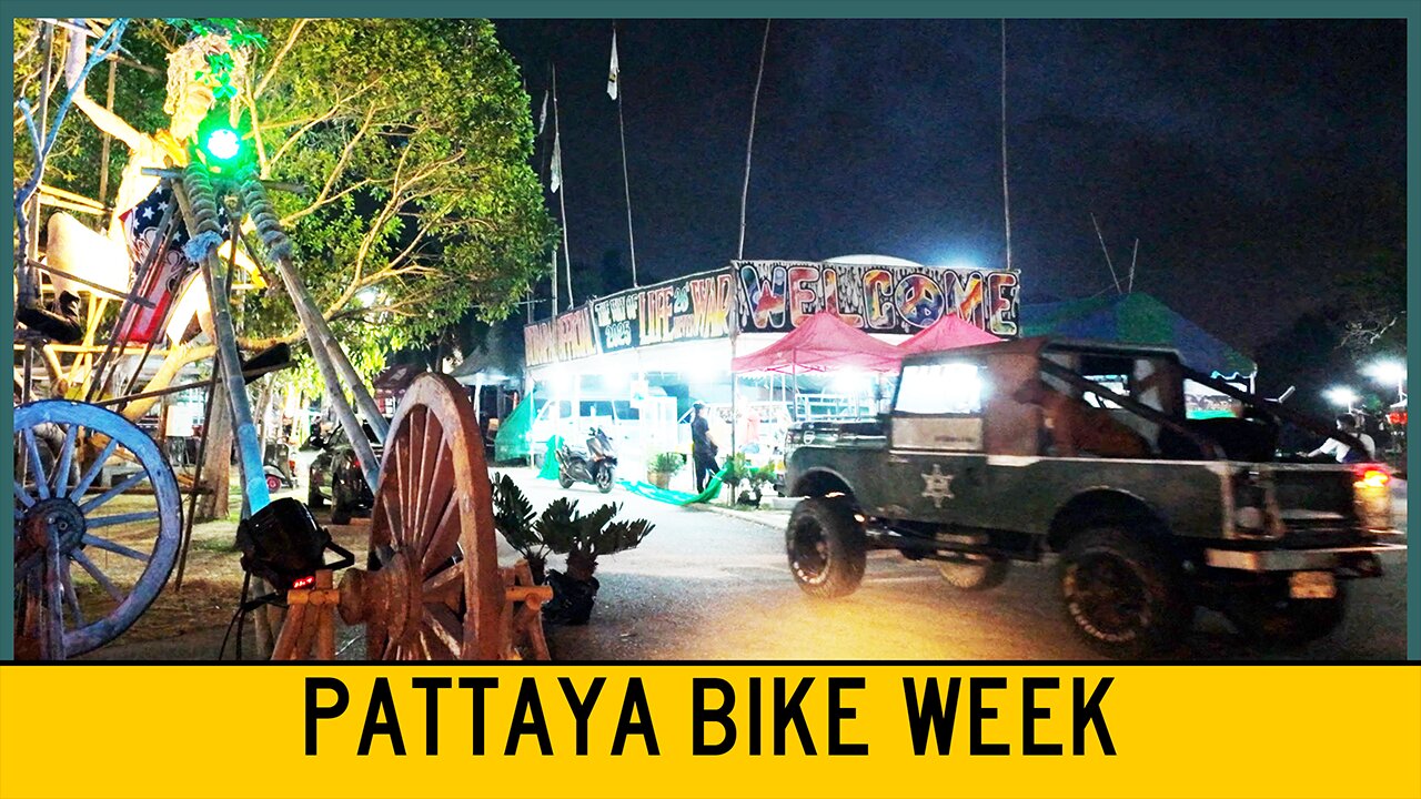 Getting Set Up For Pattaya Bike Week 2025!