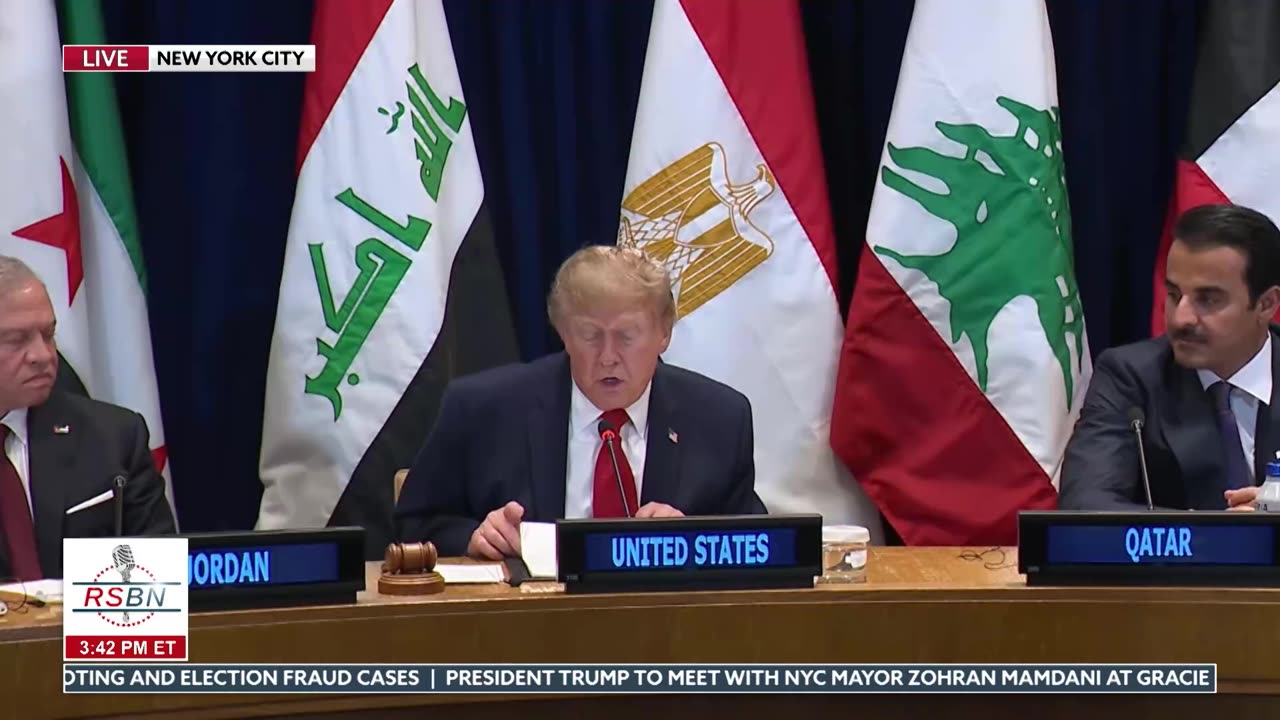 FULL EVENT: President Trump Holds Historic Meeting wtih Gulf Cooperation Council - 09/22/26 thumbnail