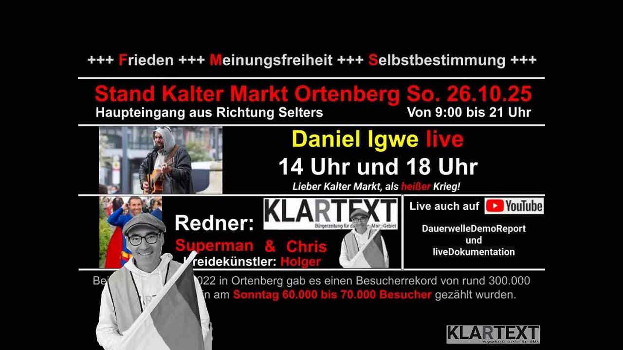 Einladung zum Kalten Markt nach Ortenberg/Wetterau