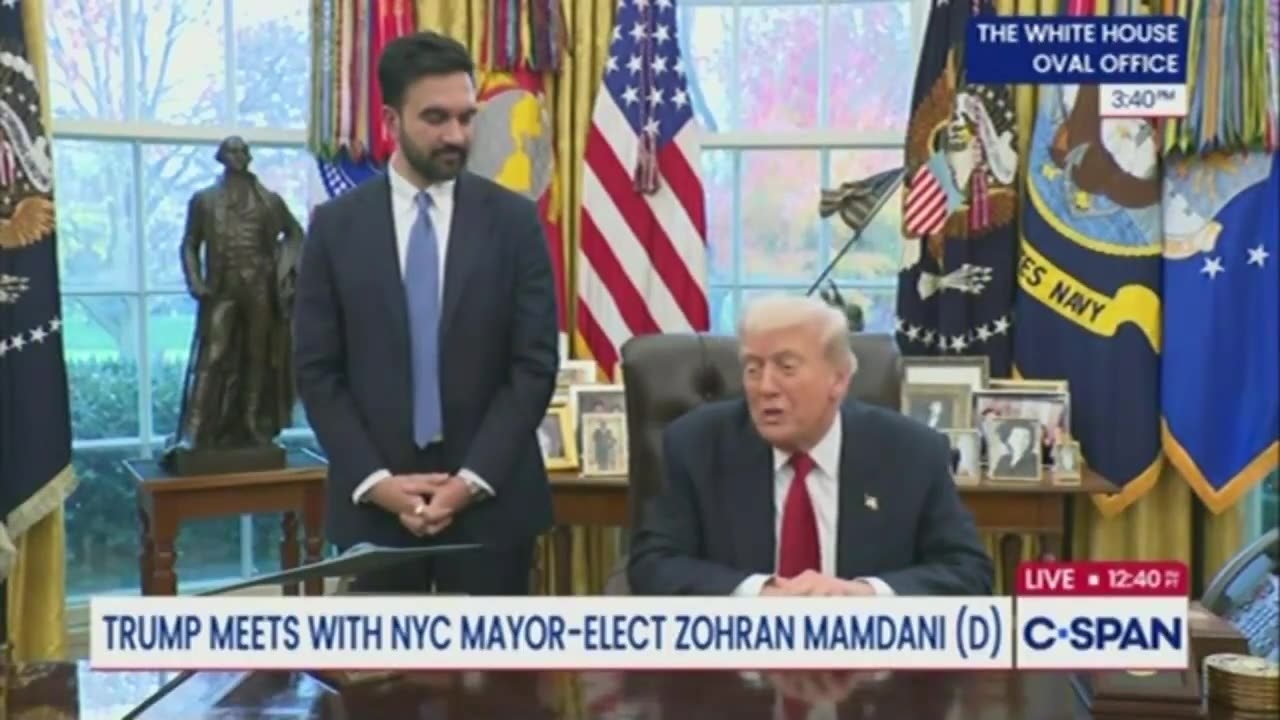 Trump on NYC Mamdani: “I feel very confident that he can do a very good job.