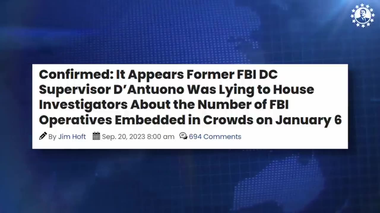 Mr Reagan - The FBI’s J6 Psyop Just Got EXPOSED