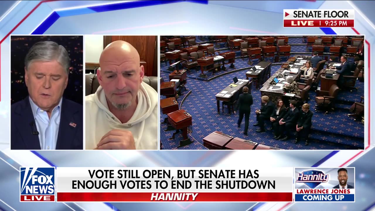 Sen. John Fetterman says he cant support holding the government hostage