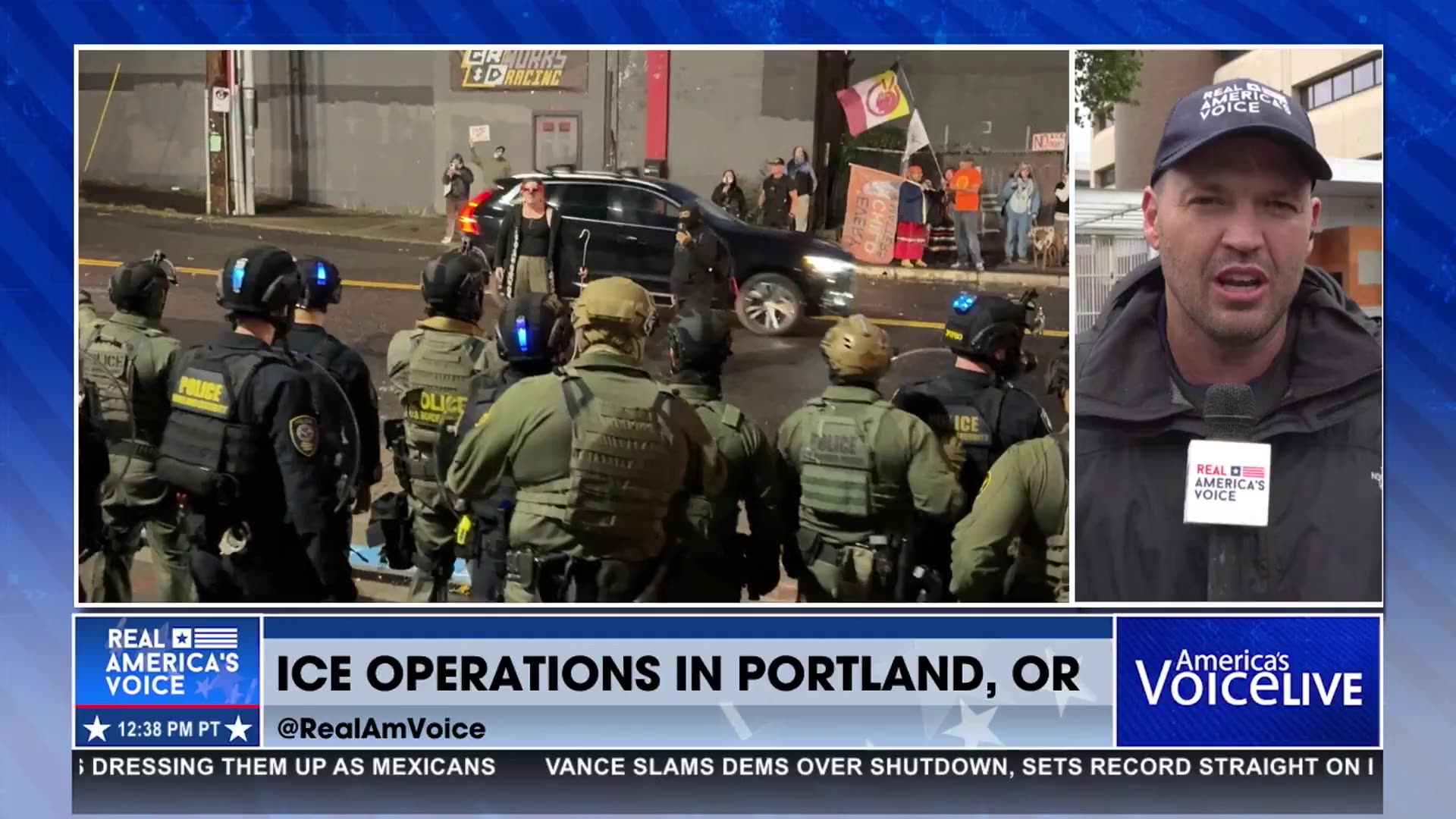 MAYOR CONTROLS PORTLAND PD NO HELP FOR ICE AGAINST ANTIFA