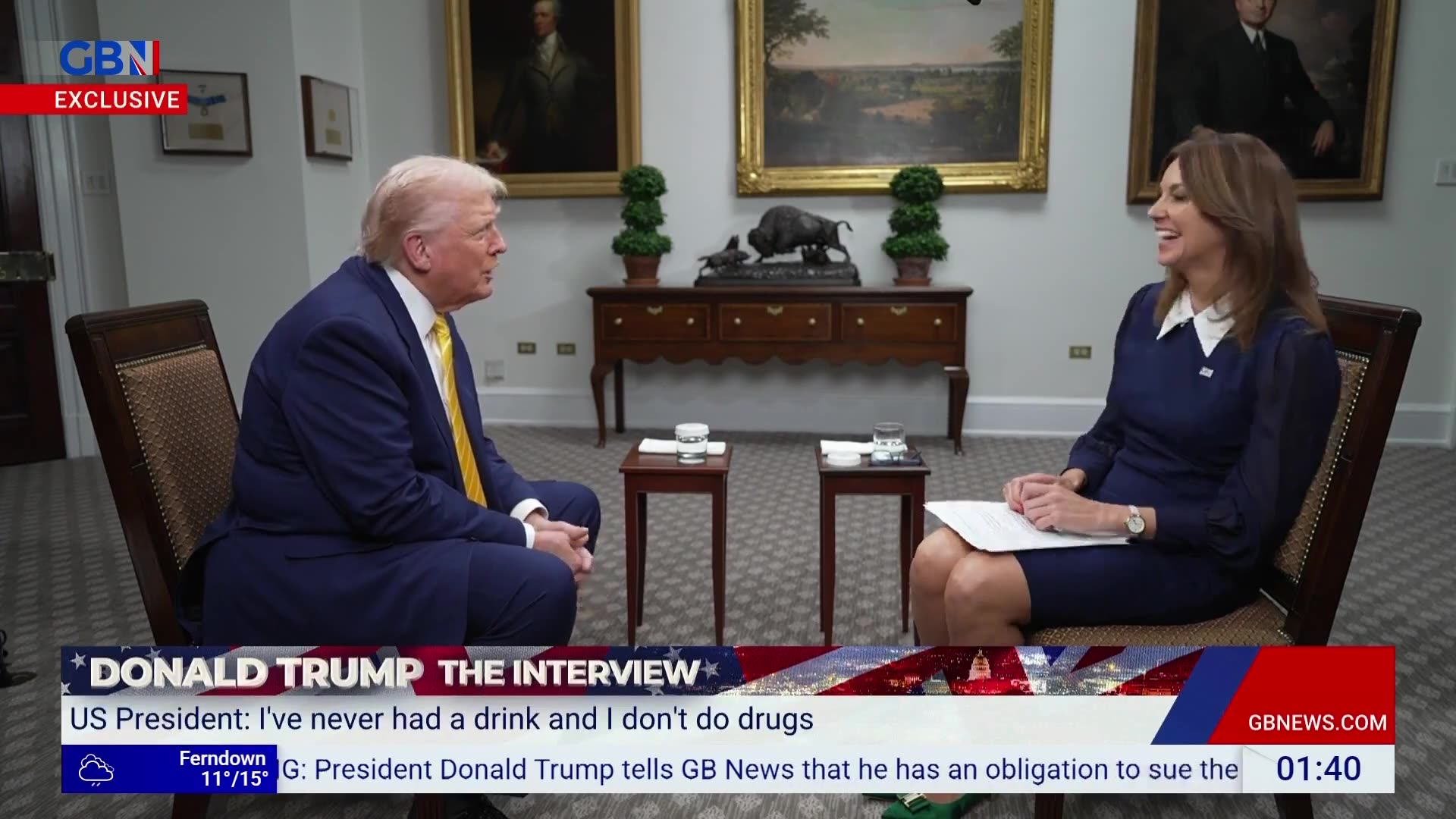 📌 President Donald J. Trumps interview with GBNews
