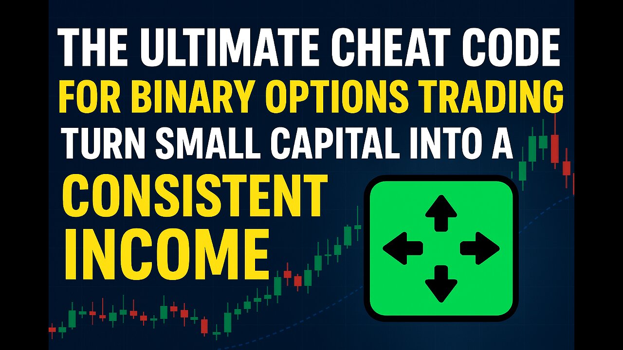 The ULTIMATE CHEAT CODE For Binary Options Trading Turn Small Capital Into A CONSISTENT INCOME