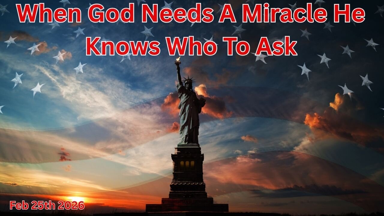 When God Needs A Miracle He Knows Who To Ask