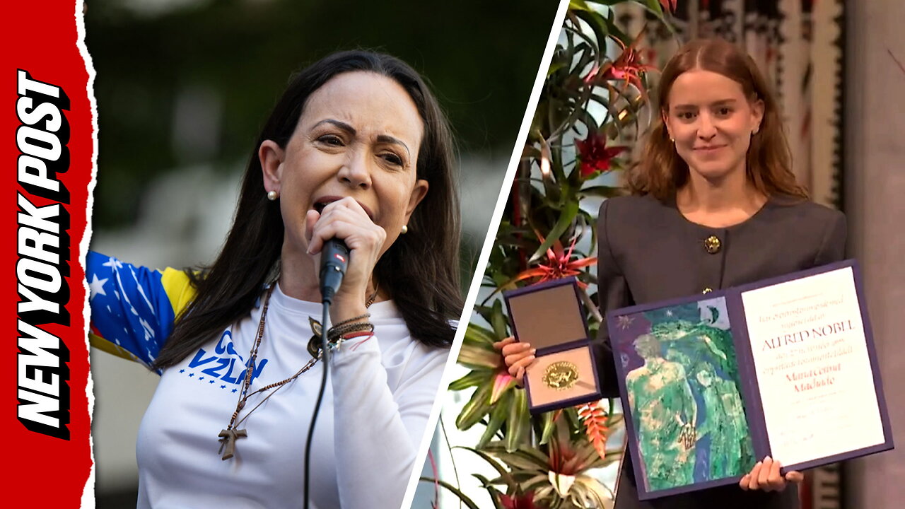 Maria Corina Machados daughter accepts Nobel Peace Prize in emotional ceremony