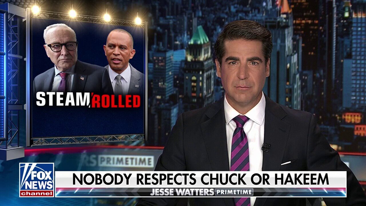 Jesse Watters: Schumers Fighting A Two-Front War Against MAGA And Marxists