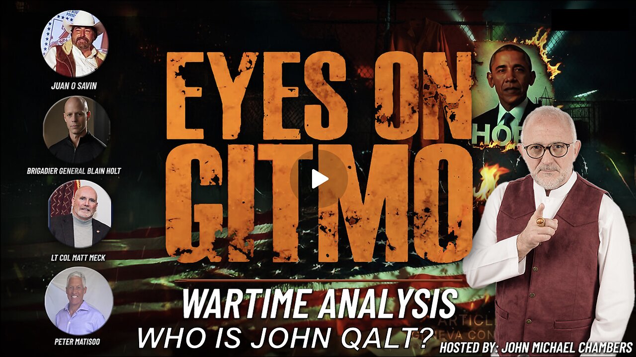 JMC ROUNDTABLE-Wartime Analysis - From Obama to Nuremberg 2.0 | Eyes on Gitmo. JUAN OSAVIN++