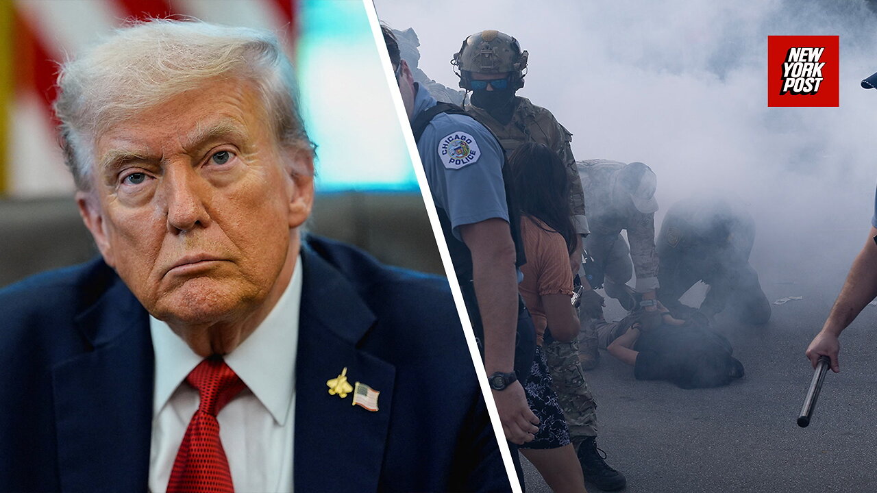 Trump promises very severe consequences for attacking federal agents