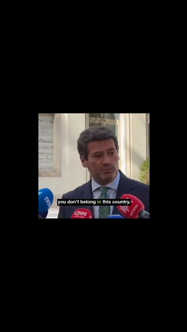 Those Who WEAR BURKA CAN LEAVE the Country says Portugal Chega party leader