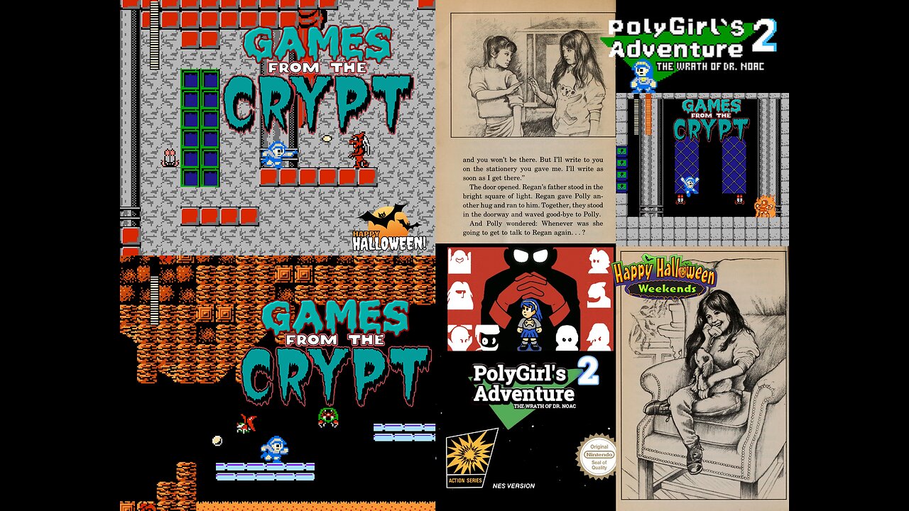 Games From The Crypt 2025 - Polygirls Adventure 2: The wrath of Dr. Noac - Planet Zebes/Brinstar and Castlevania Stages