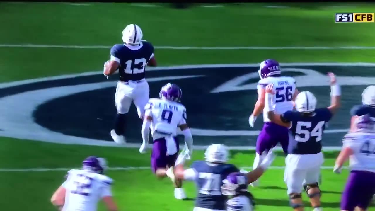 PENN ST. RB #13 Kaytron Allen TD🏈 12 yds. 💨💨💨