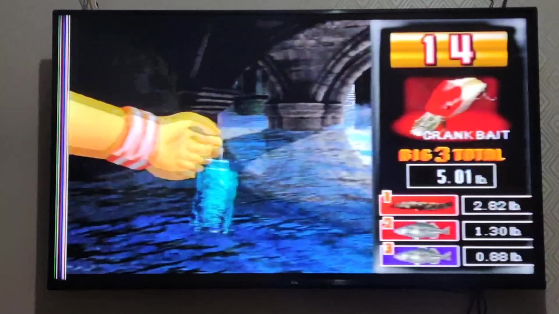 This for me is the best fishing game of PlayStation 1