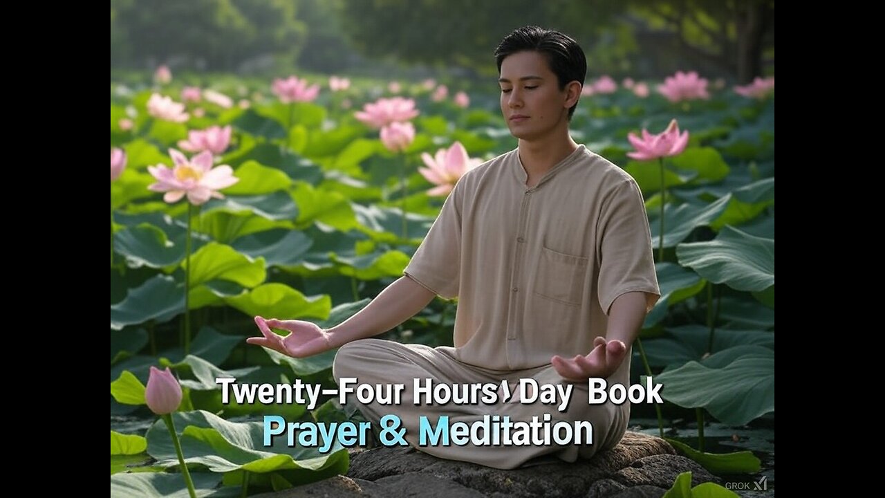 Twenty-Four Hours A Day Book– October 8 - Daily Reading - A.A. - Serenity Prayer & Meditation