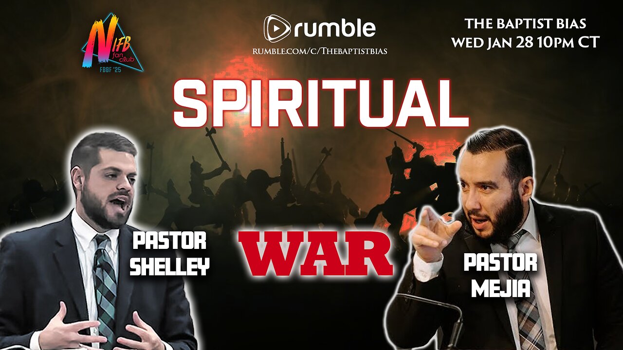 Spiritual WAR with Pastor Bruce Mejia | The Baptist Bias