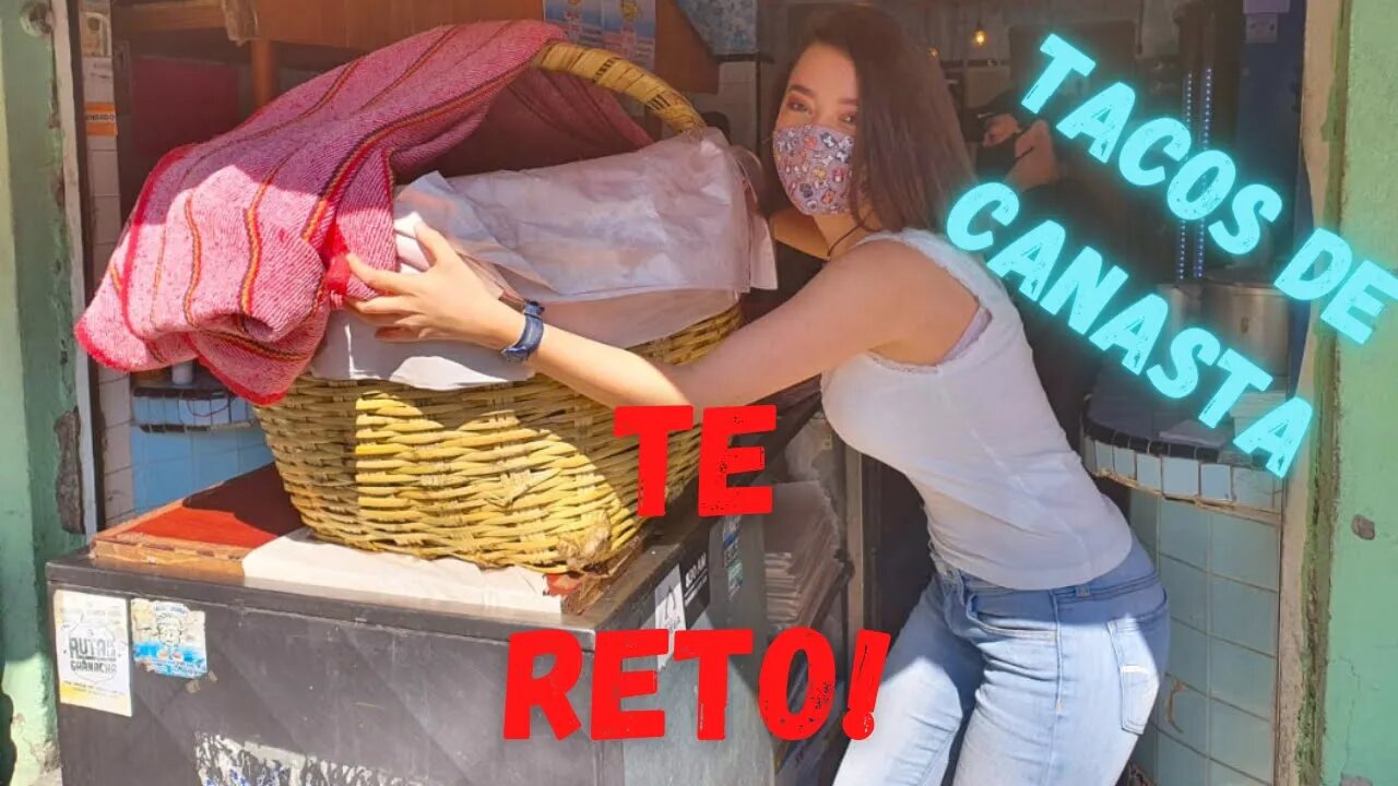 Tacos de canasta tacos joven | ¿Quién se los comerá más rápido? 🌮