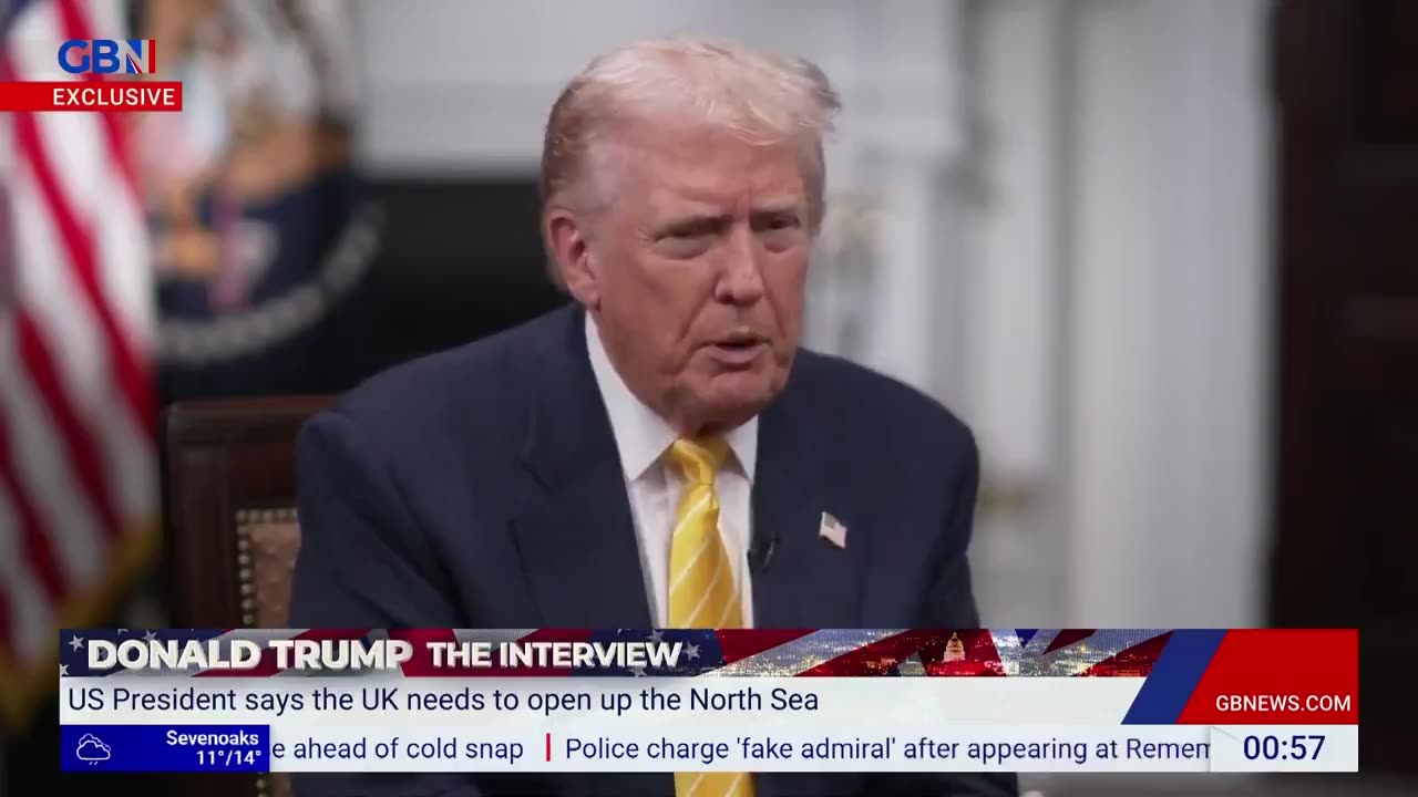 President Donald J. Trumps interview with Beverley Turner